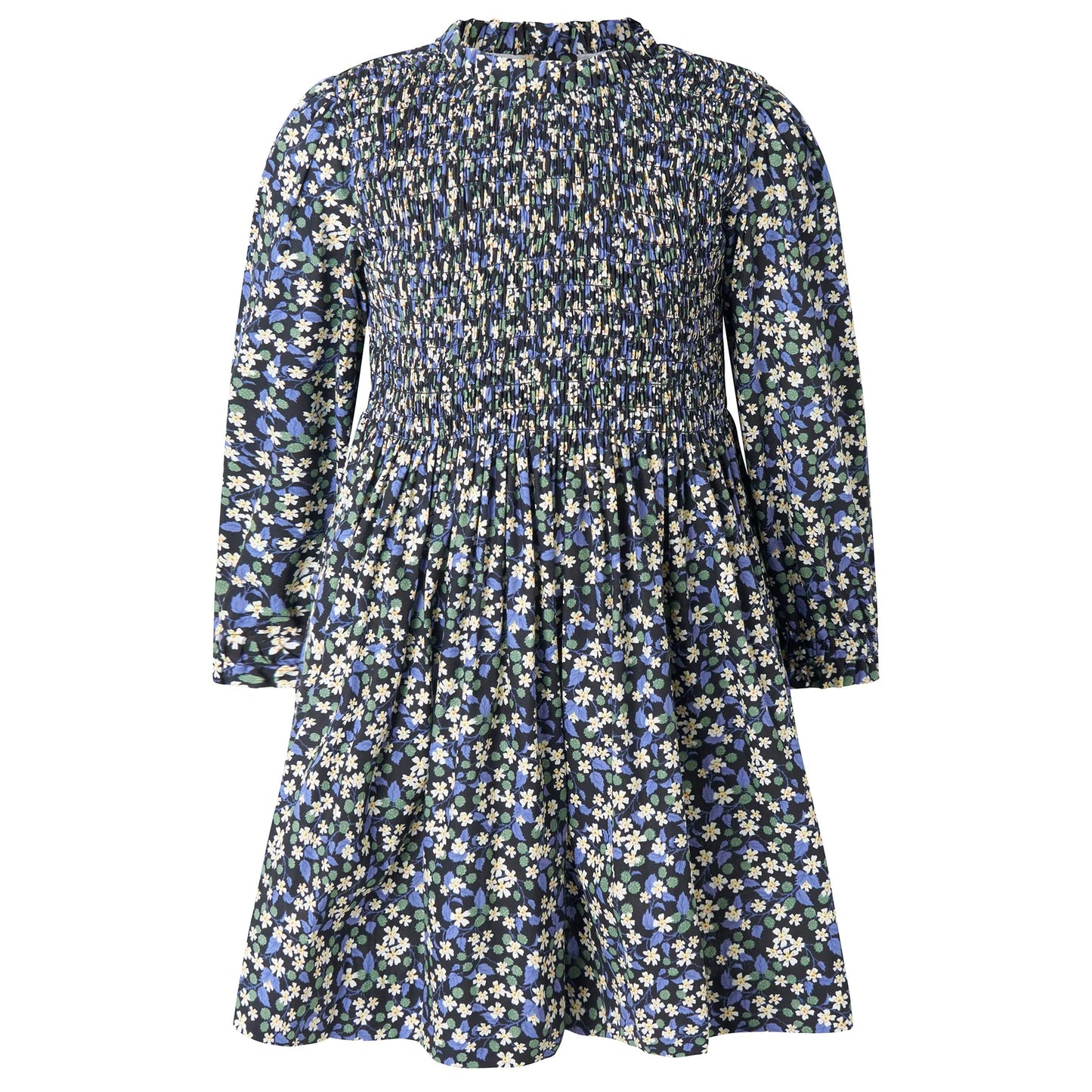  Rachel Riley Floral Berry Ruched Dress