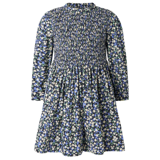  Rachel Riley Floral Berry Ruched Dress