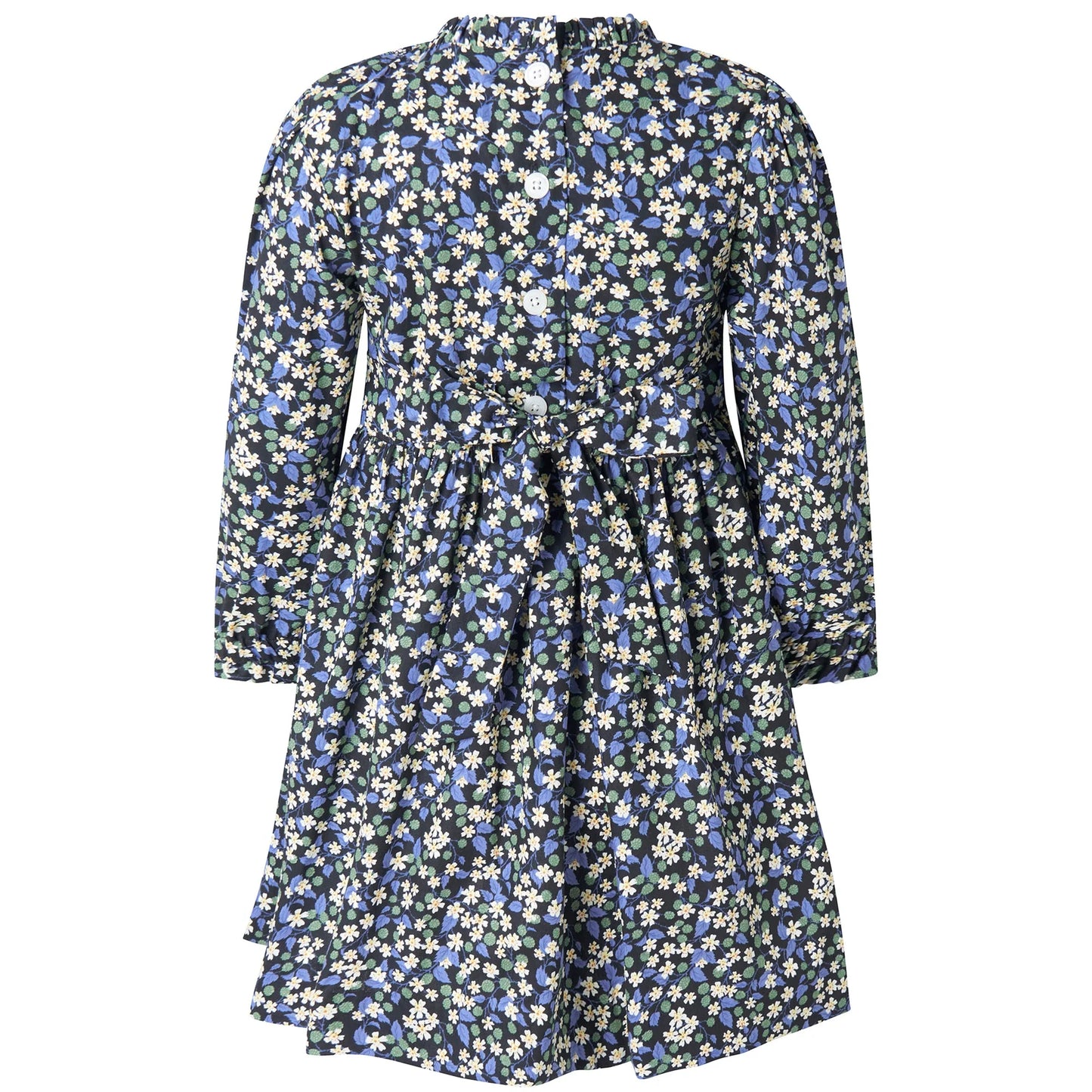  Rachel Riley Floral Berry Ruched Dress