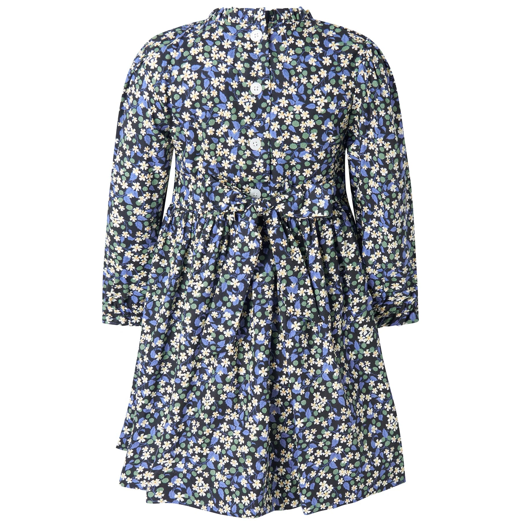  Rachel Riley Floral Berry Ruched Dress