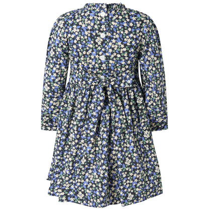  Rachel Riley Floral Berry Ruched Dress
