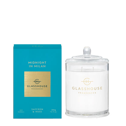 Glasshouse Midnight In Milan Candle
