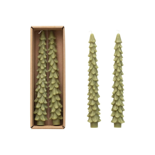 Tree Candles- Green