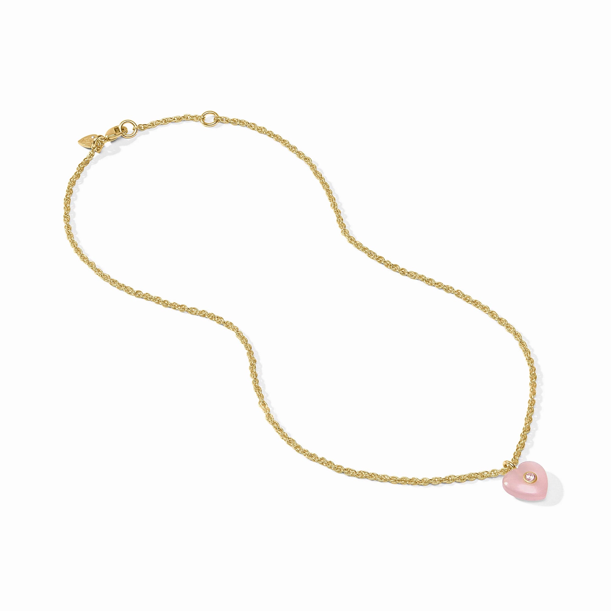 Julie Vos Heart Delicate Necklace