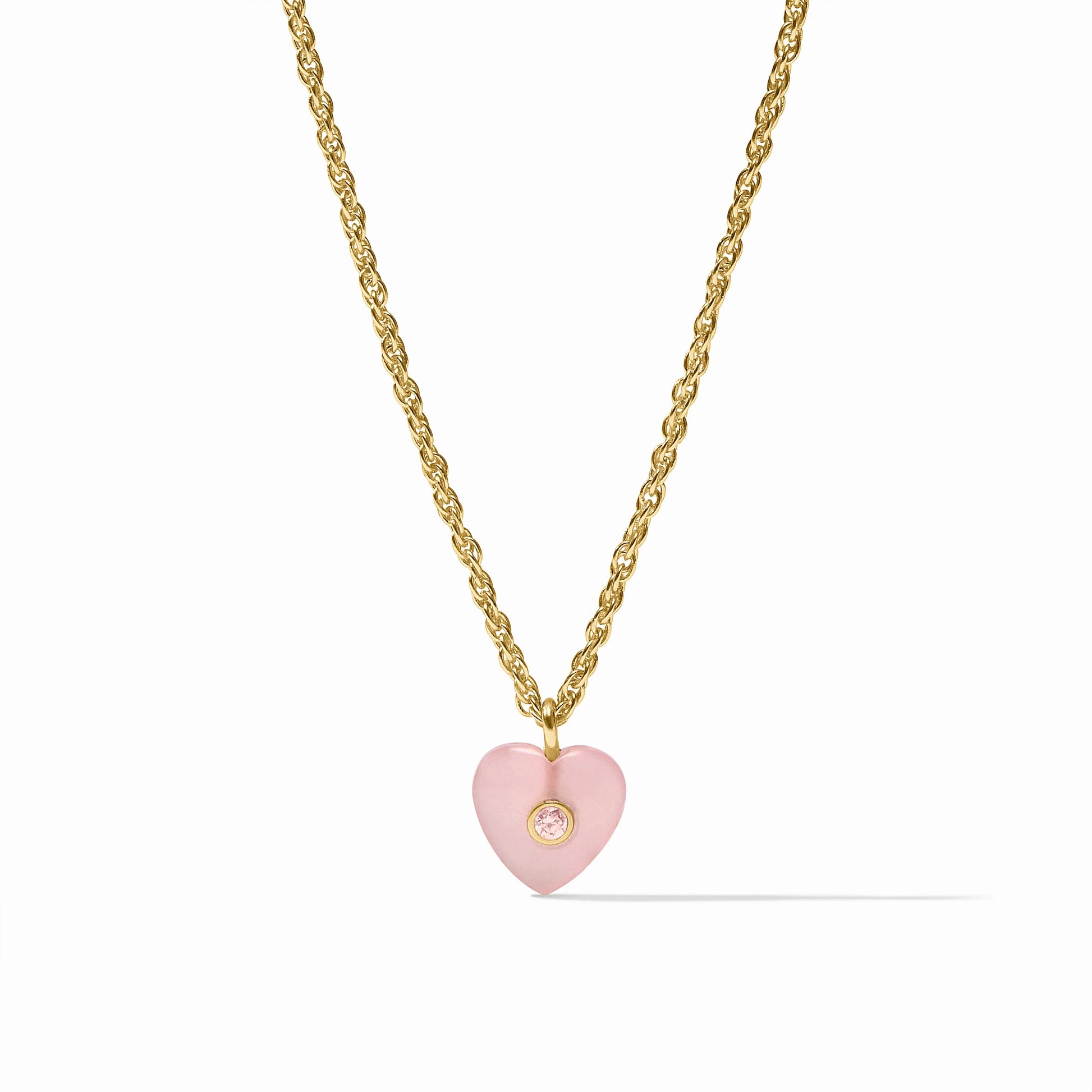 Julie Vos Heart Delicate Necklace