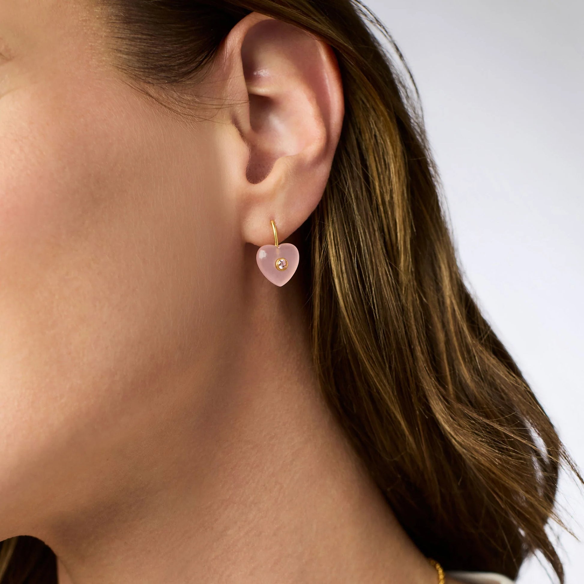 Julie Vos Heart Earring - La Petite Maison