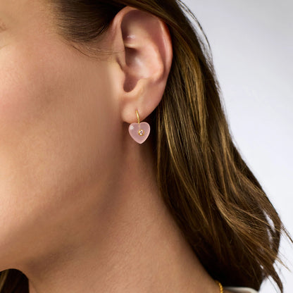 Julie Vos Heart Earring - La Petite Maison