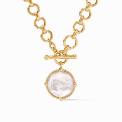 Julie Vos Honeybee Demi Necklace Clear