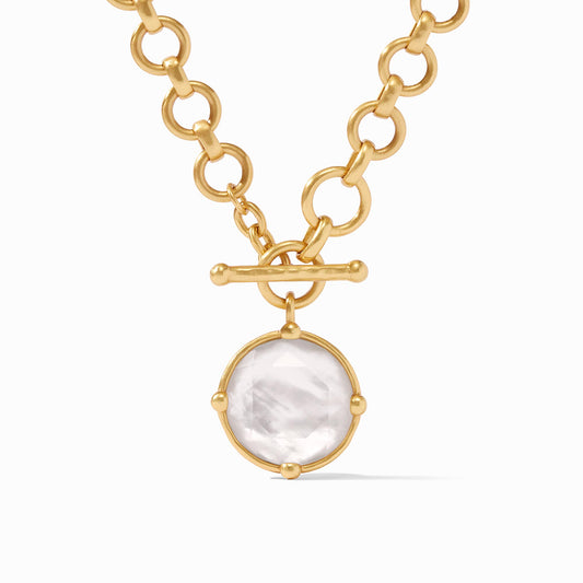 Julie Vos Honeybee Demi Necklace Clear