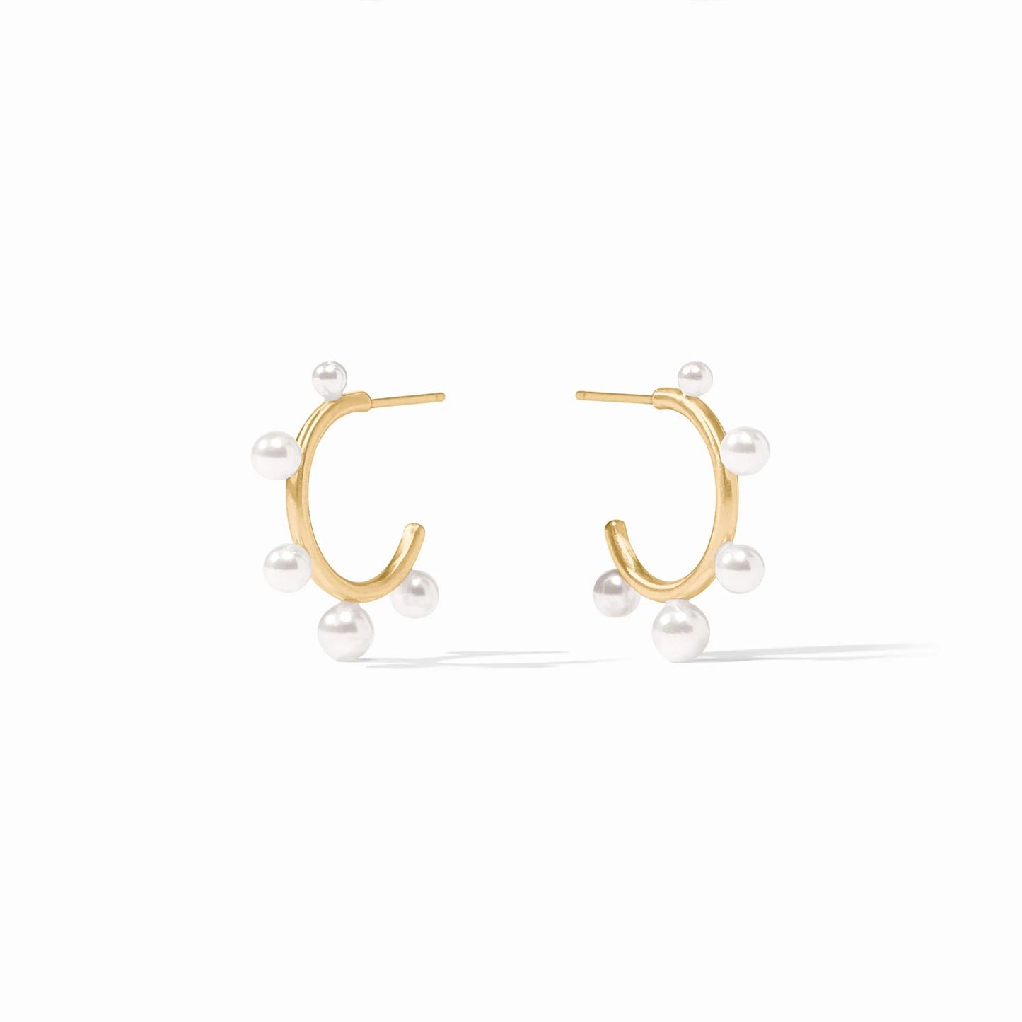 Julie Vos Hydra Stone Hoop Earring - Small- La Petite Maison