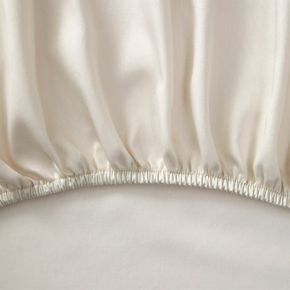 Yves Delorme Triomphe Fitted Sheet - Nacre