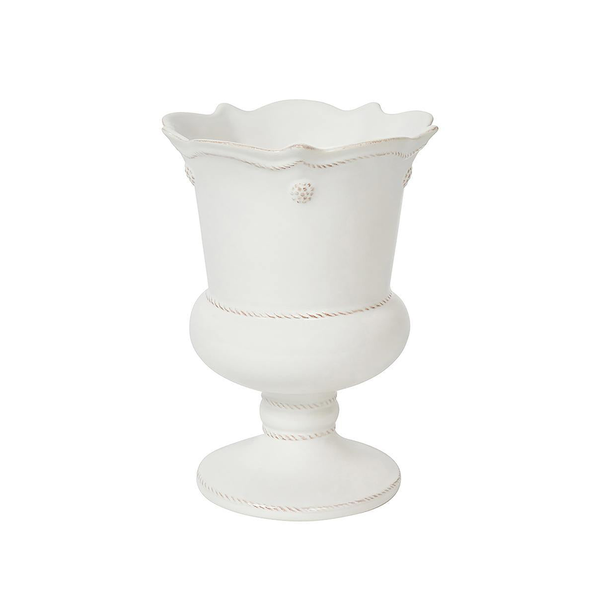 Juliska Berry & Thread Petite Parterre Garden Vase - Whitewash 8"