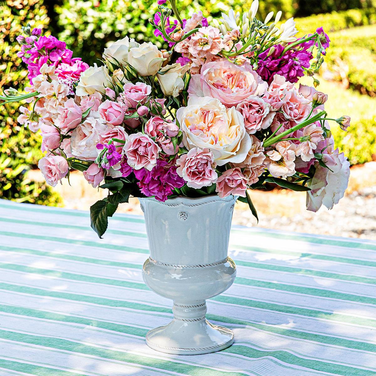 Juliska Berry & Thread Petite Parterre Garden Vase - Whitewash 8"