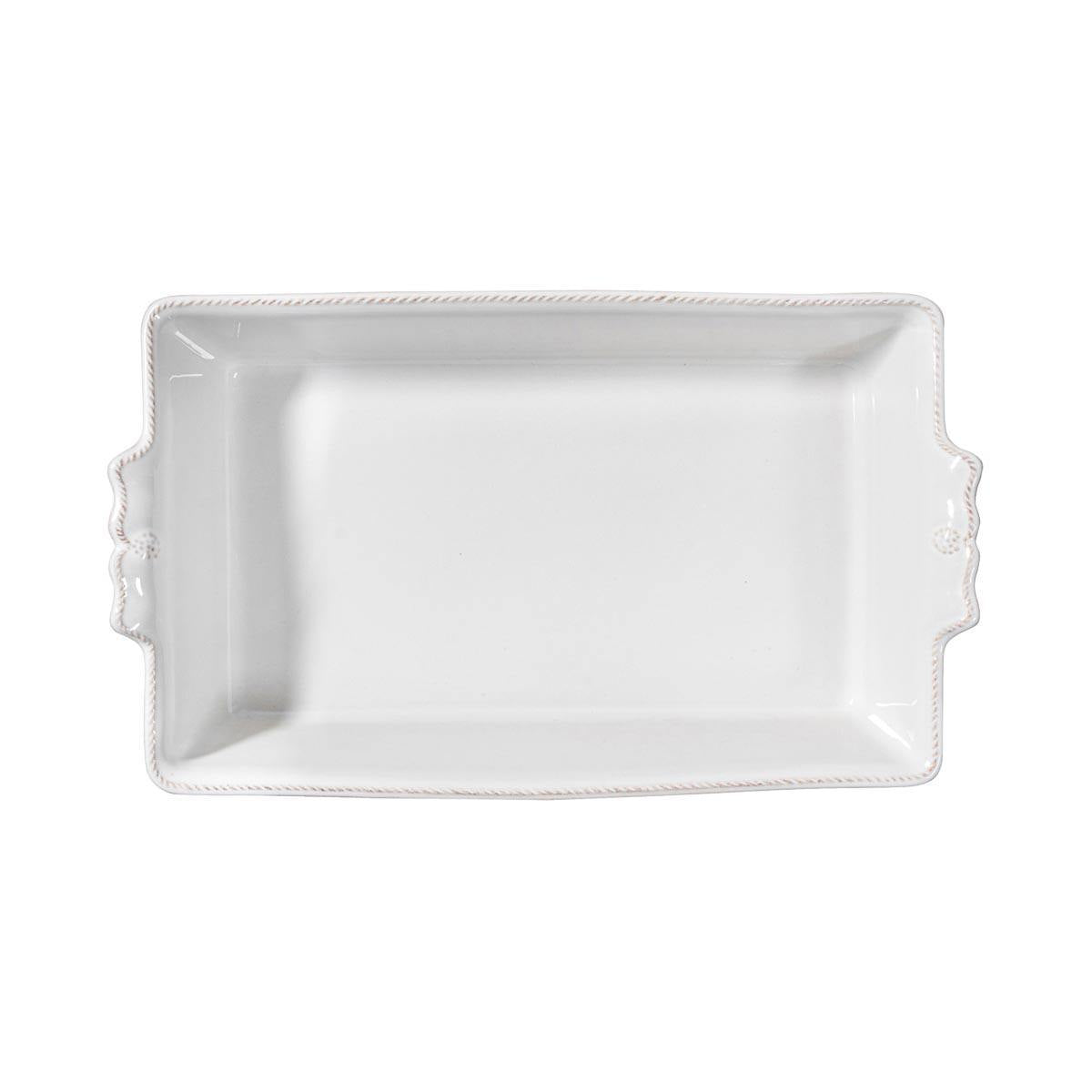 Juliska Berry & Thread 13" Rectangular Baker - Whitewash