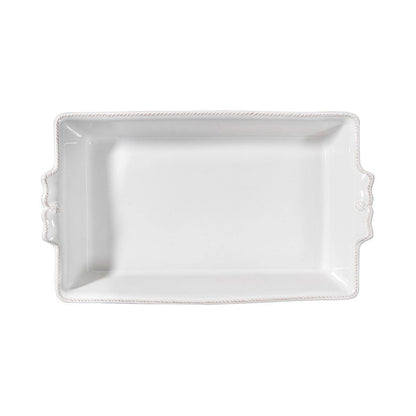 Juliska Berry & Thread 13" Rectangular Baker - Whitewash