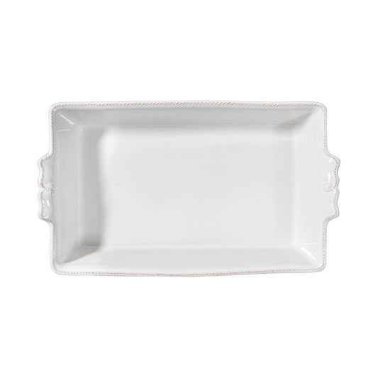 Juliska Berry & Thread 13" Rectangular Baker - Whitewash