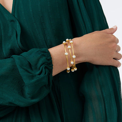 Julie Vos Milano Luxe Bangle - La Petite Maison