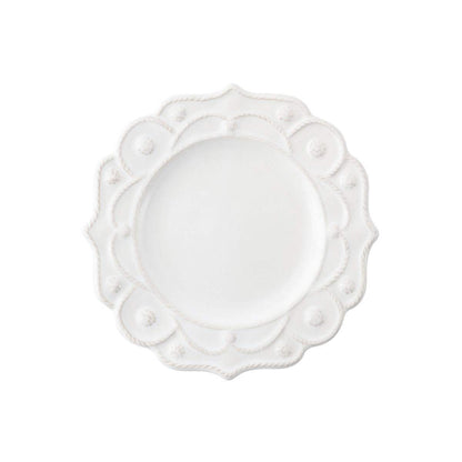 Jardins du Monde Side/Cocktail Plate - Whitewash
