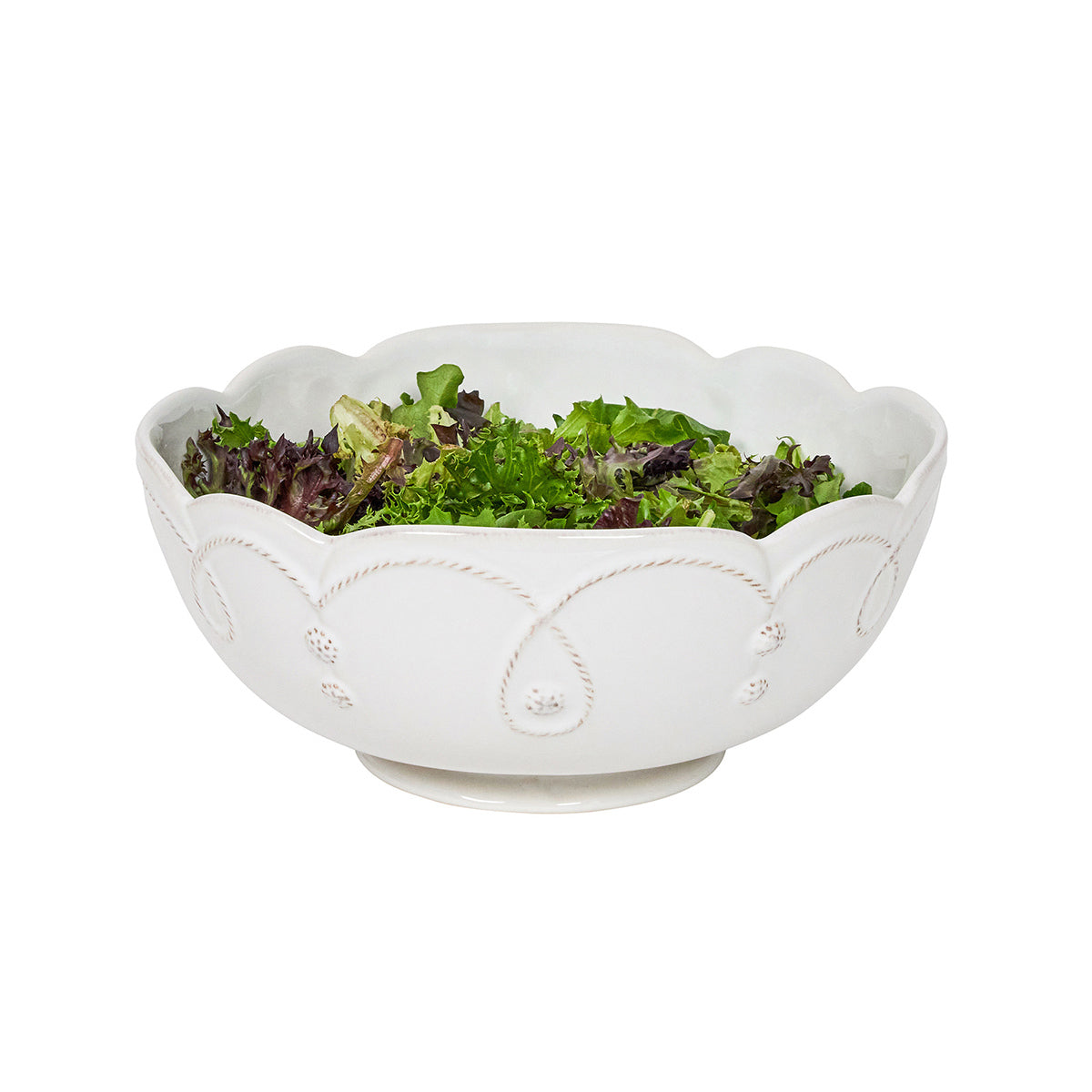 Juliska Jardins Du Monde 10" Serving Bowl - Whitewash - La Petite Maison