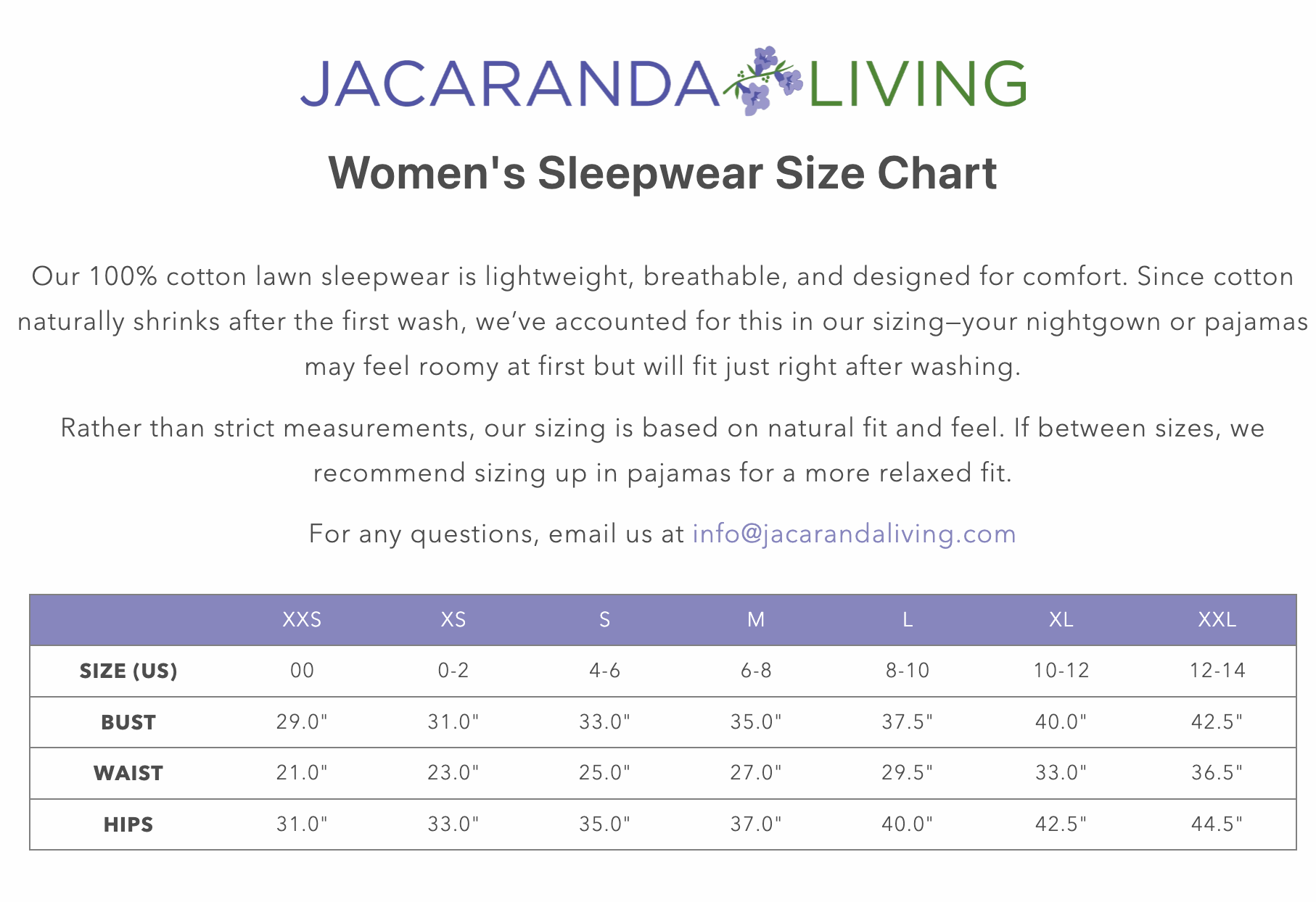 Jacaranda Louise White Cotton Nightgown