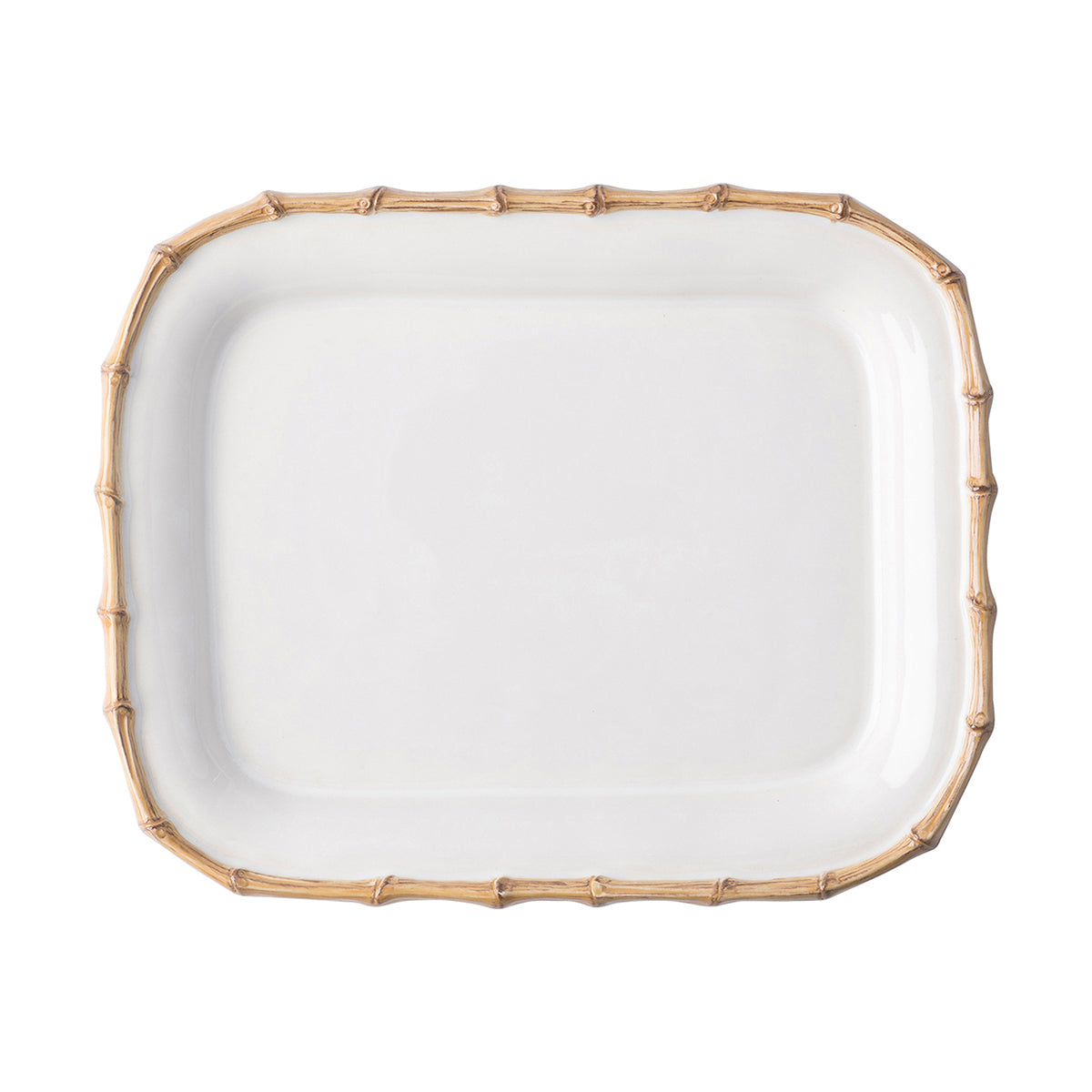 Juliska Bamboo 12" Platter - Natural- La Petite Maison