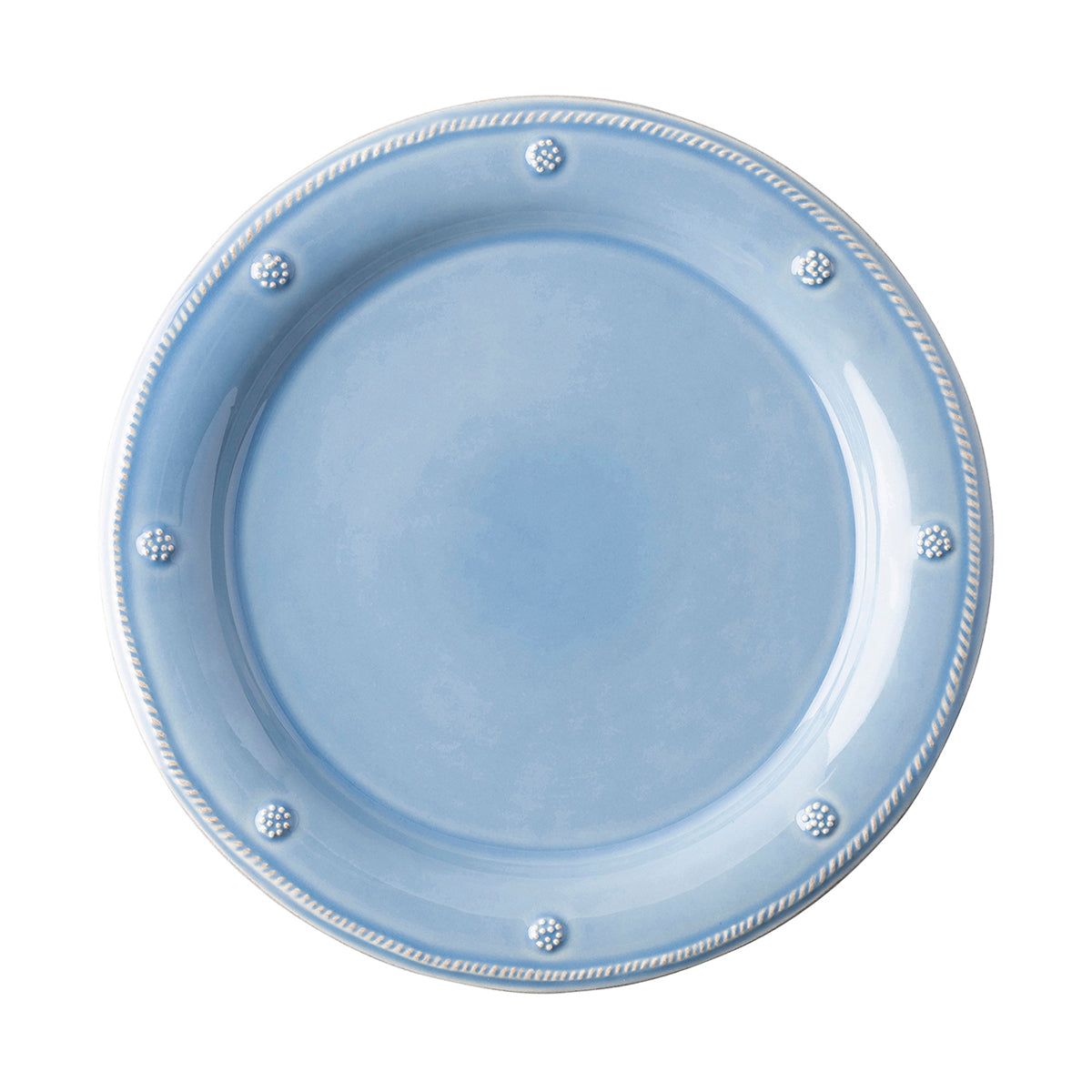 Juliska Berry & Thread dinner plate chambray