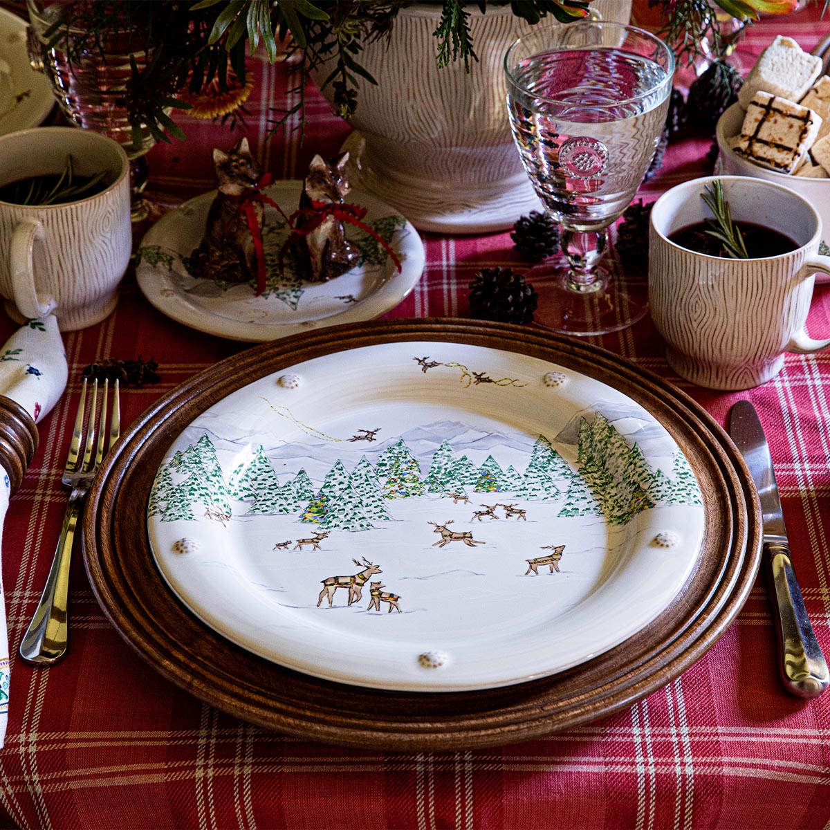 Juliska Berry & Thread North Pole Dinner Plate