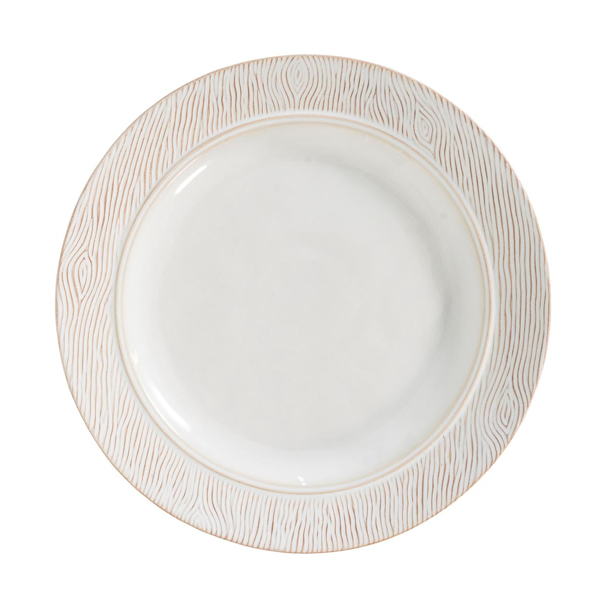 Juliska Blenheim Oak Dinner Plate, Whitewash