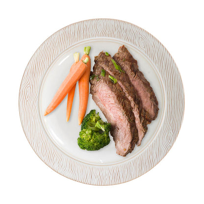 Juliska Blenheim Oak Dinner Plate, Whitewash