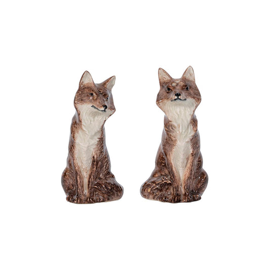 Clever Creatures Fox Salt and Pepper Set/2pc