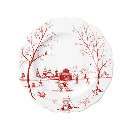 Juliska Country Estate Winter Frolic Dessert/Salad Plate