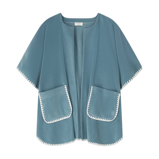 Pluto Kemi Poncho - Smokey Blue