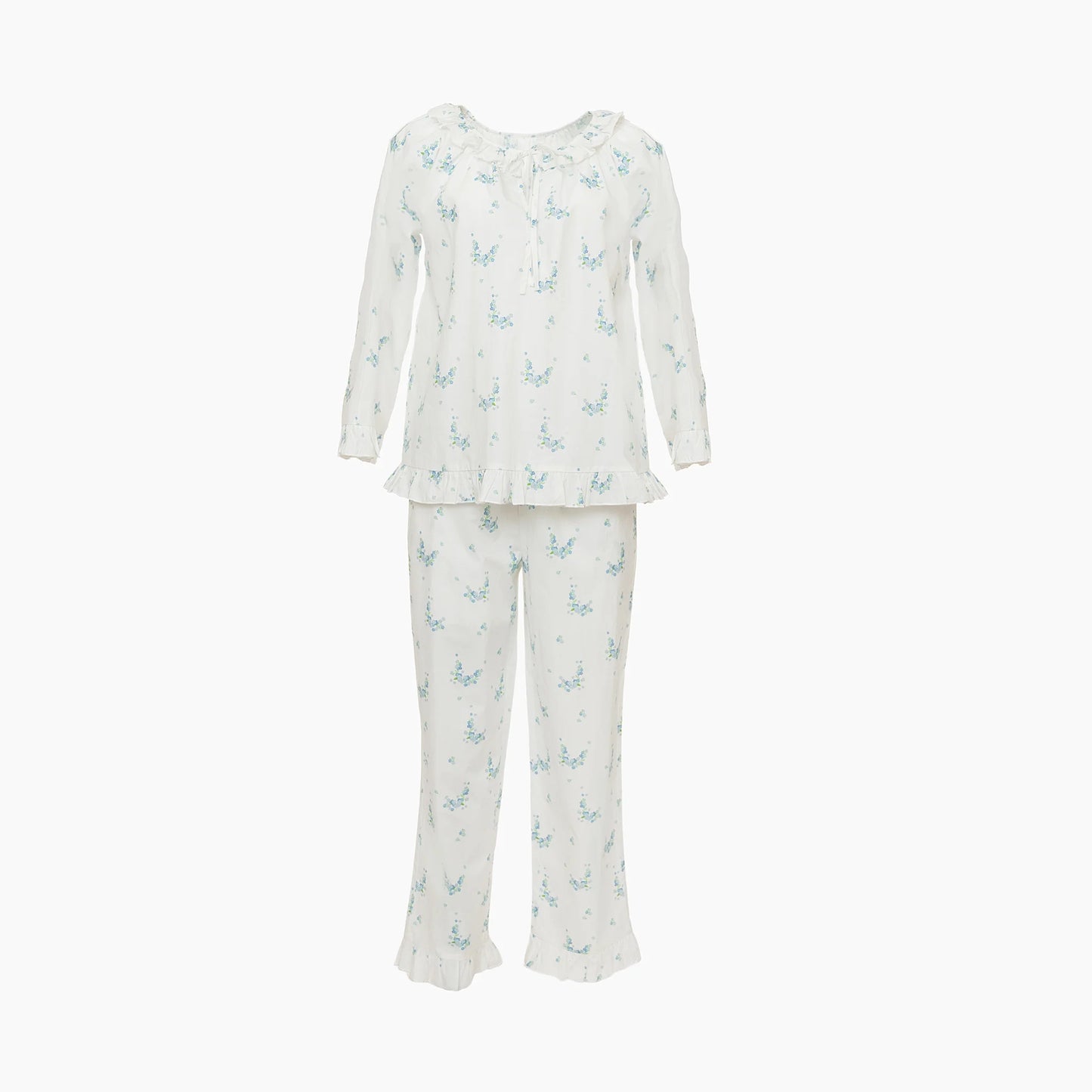 Lenora Lucy Ruffle Long Pajamas