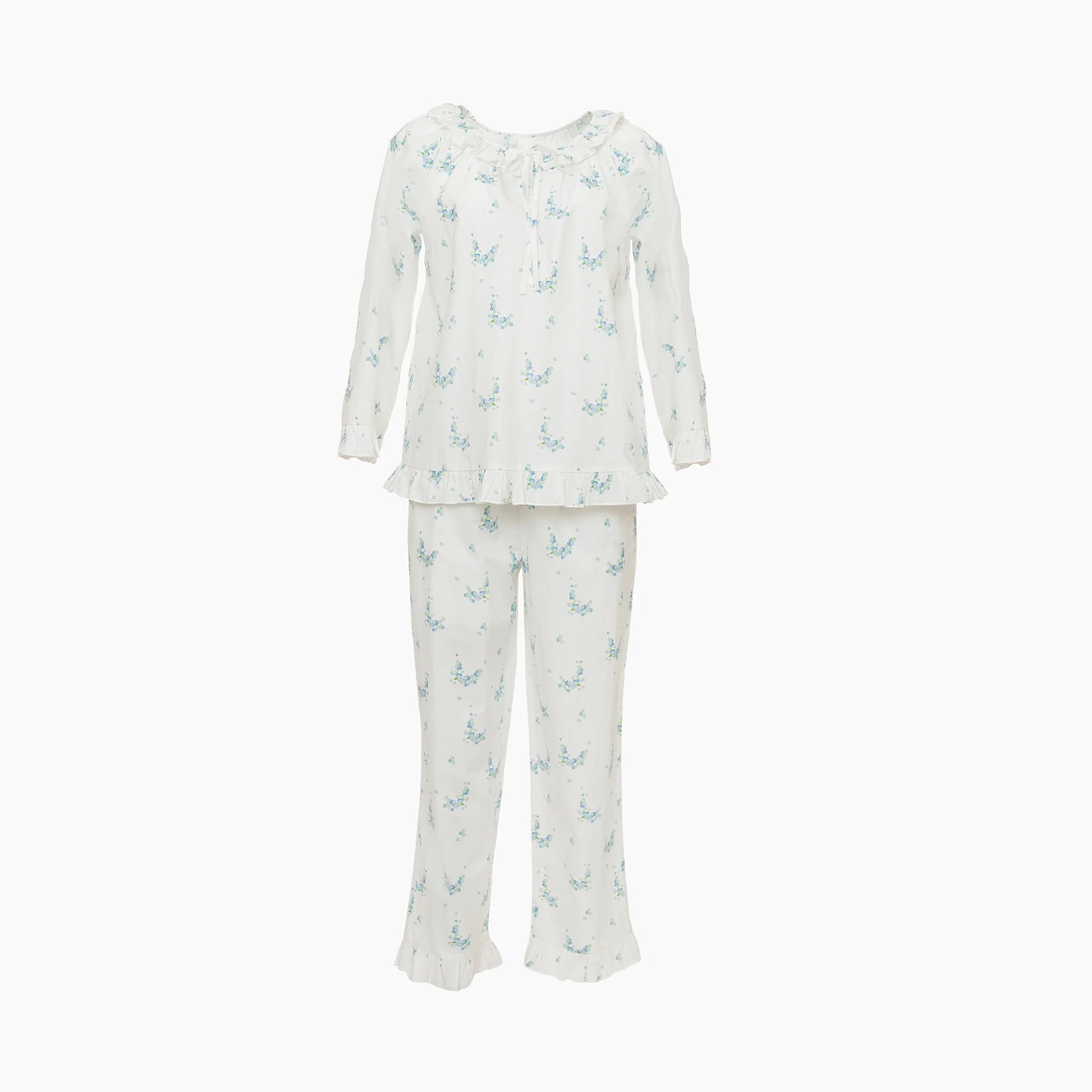 Lenora Lucy Ruffle Long Pajamas