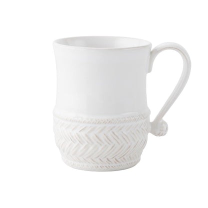 Juliska Le Panier Mug Whitewash