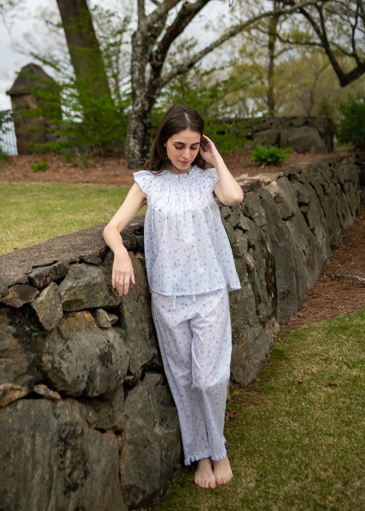 Lenora Katy BlueBell Cotton Pajamas