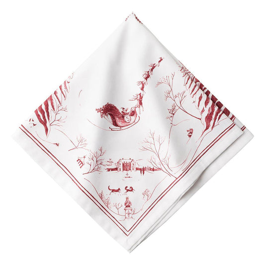 Juliska Country Estate Napkin Ruby Winter Frolic