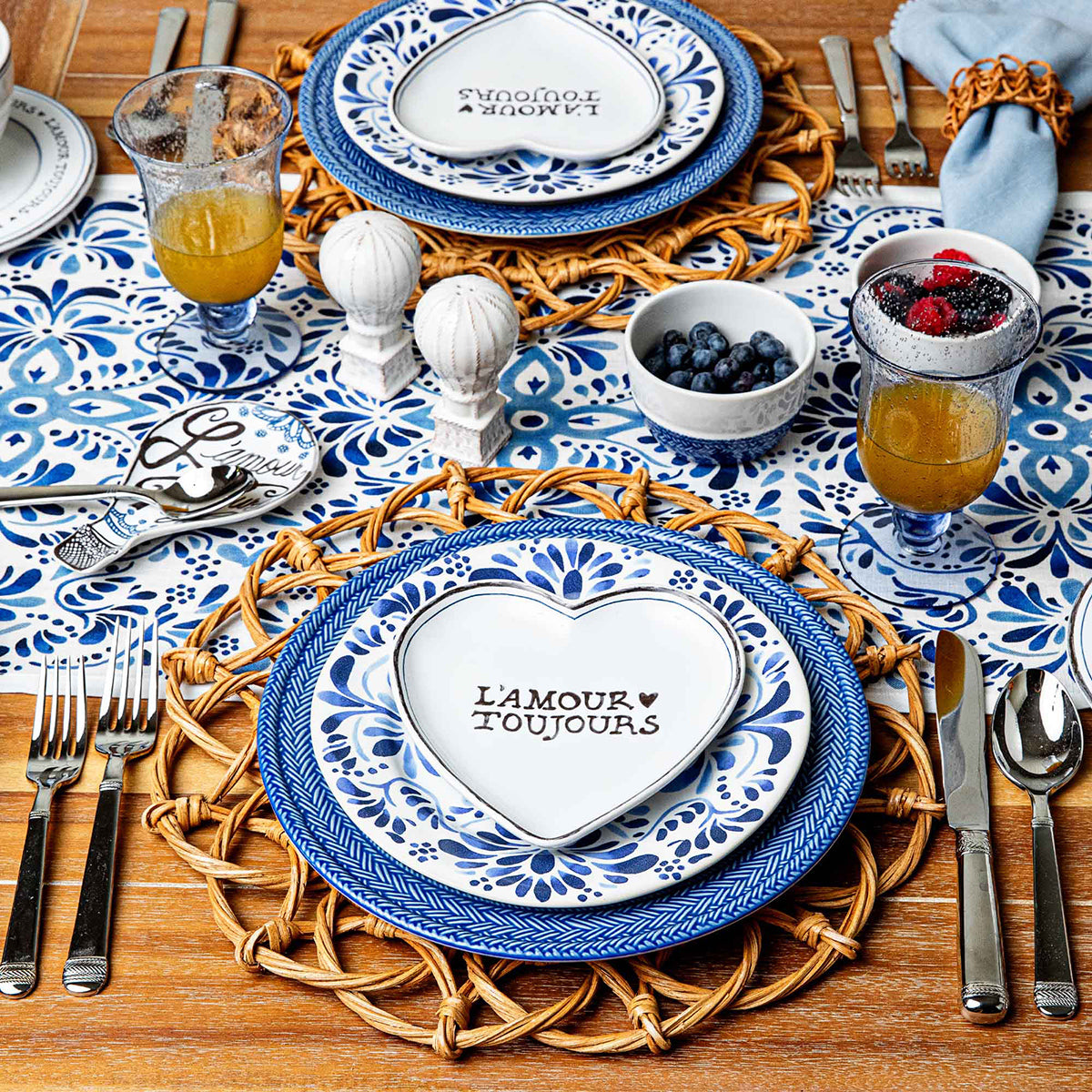 Juliska L'Amour Toujours 7" Heart Tray, La Petite Maison