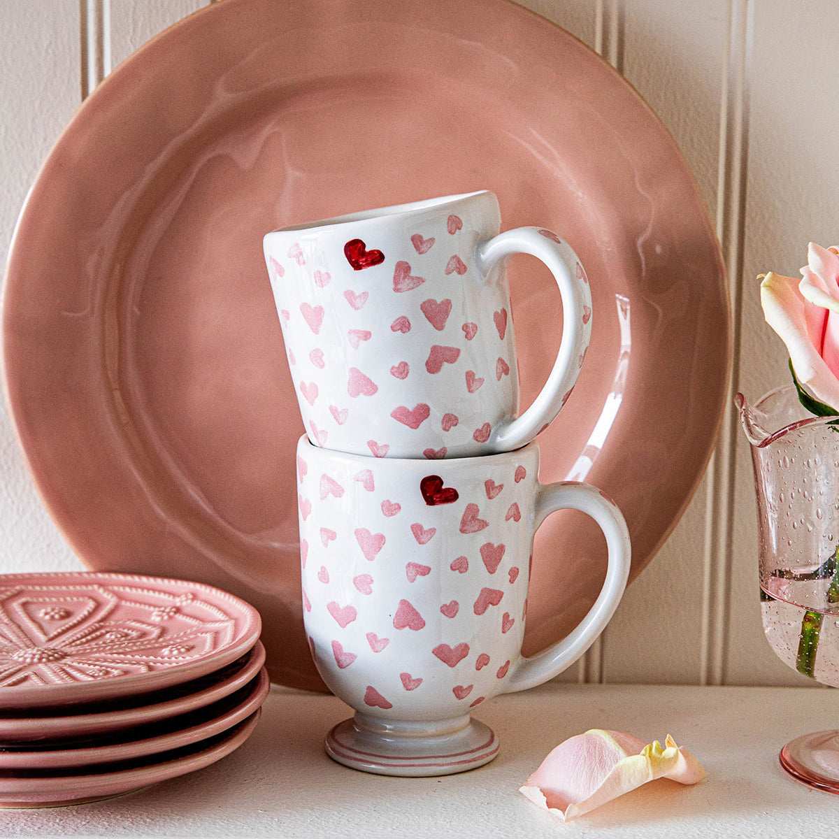Juliska Love You More Mug - Pink - La Petite Maison