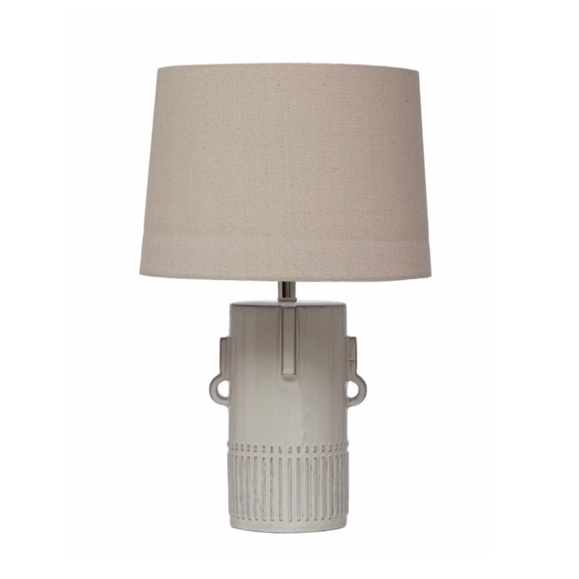 Stoneware Reactive Glaze Lamp