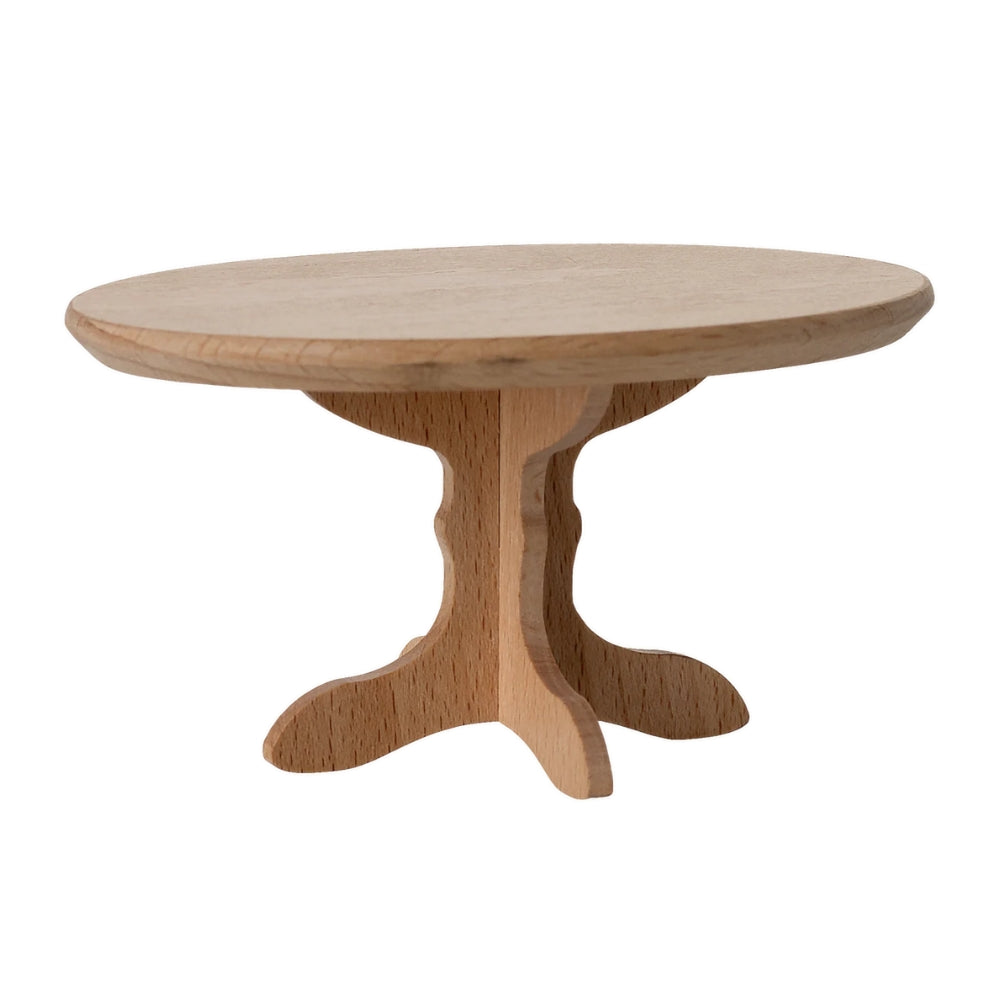  Maileg Oval dining table, Mouse - Nature