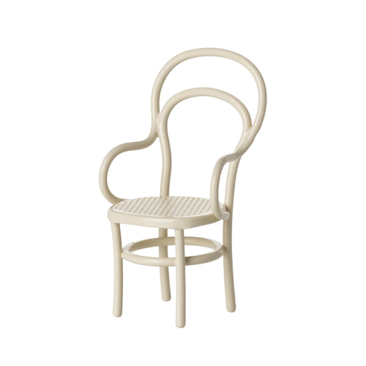 Maileg Vintage chair, Mouse - Off white