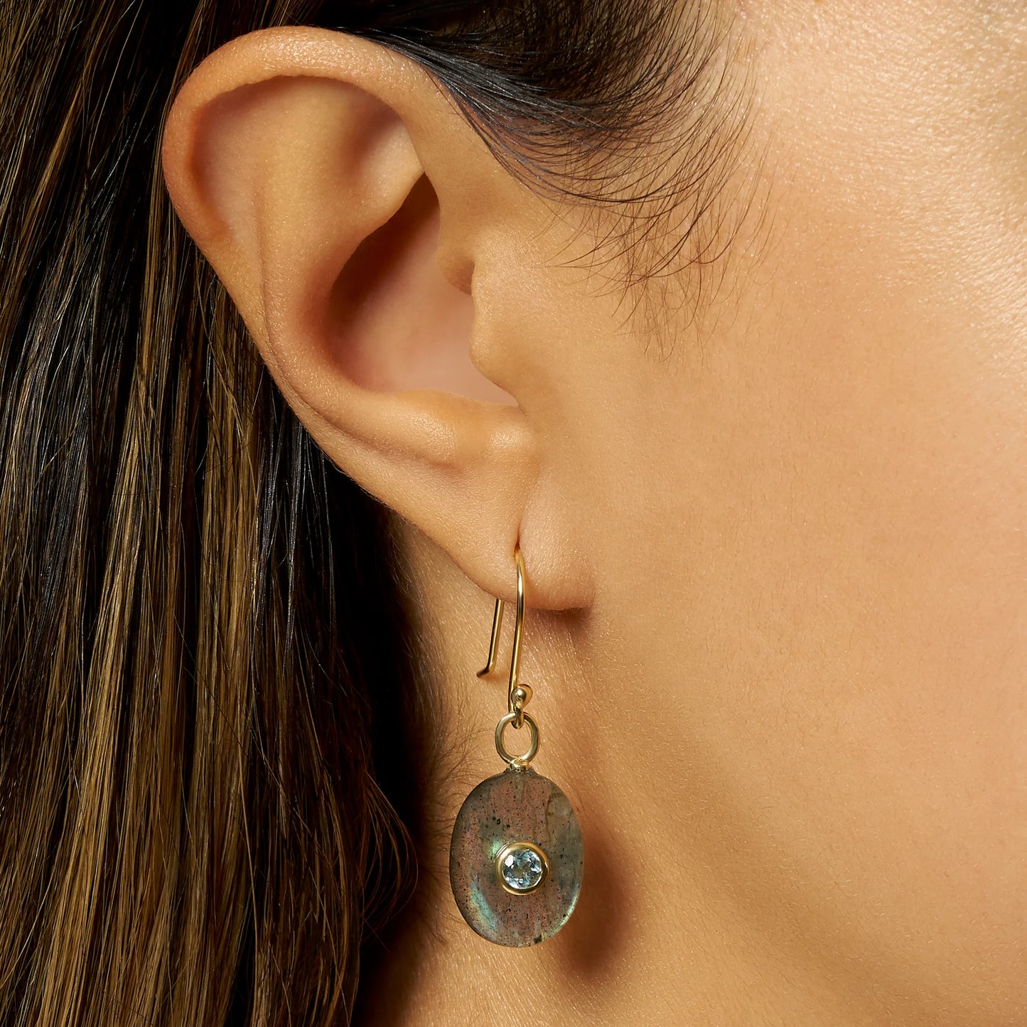 CC & Co by Catherine Carino Labradorite Lumiere Earring