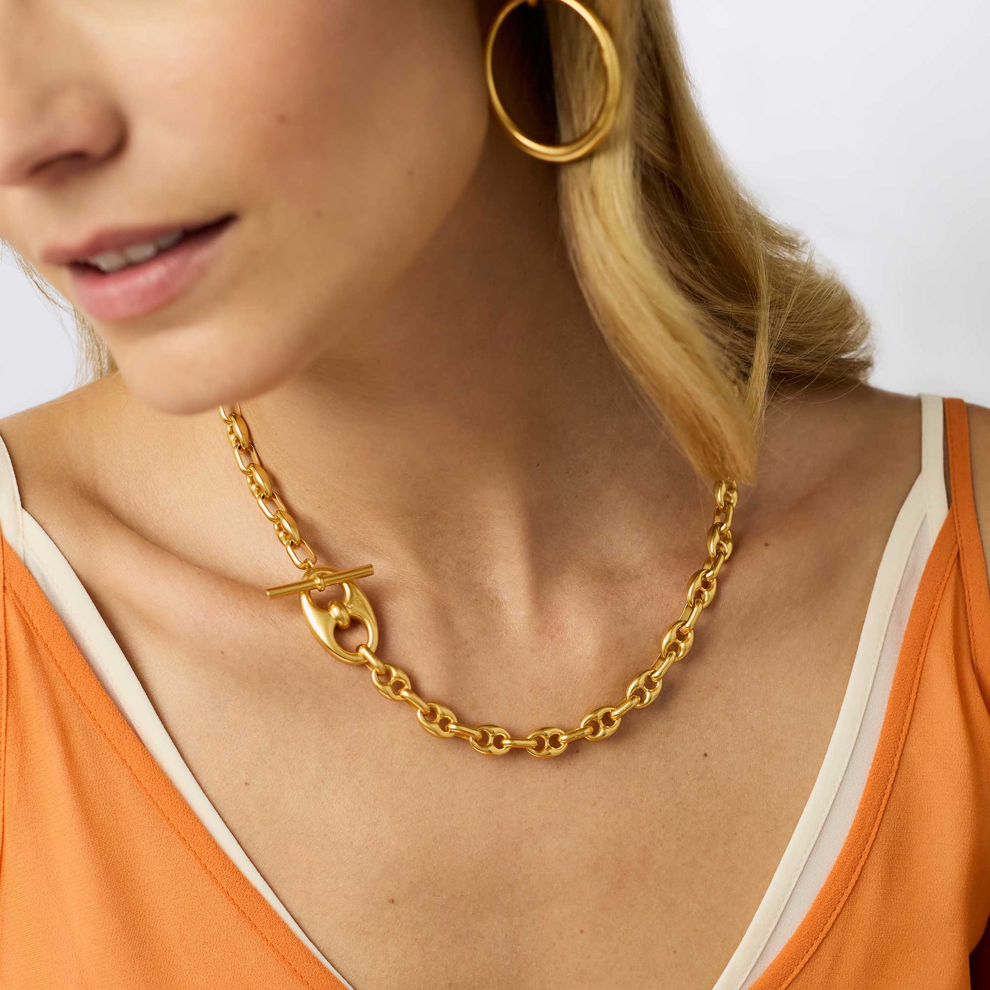 Julie Vos Laguna Demi Link Necklace
