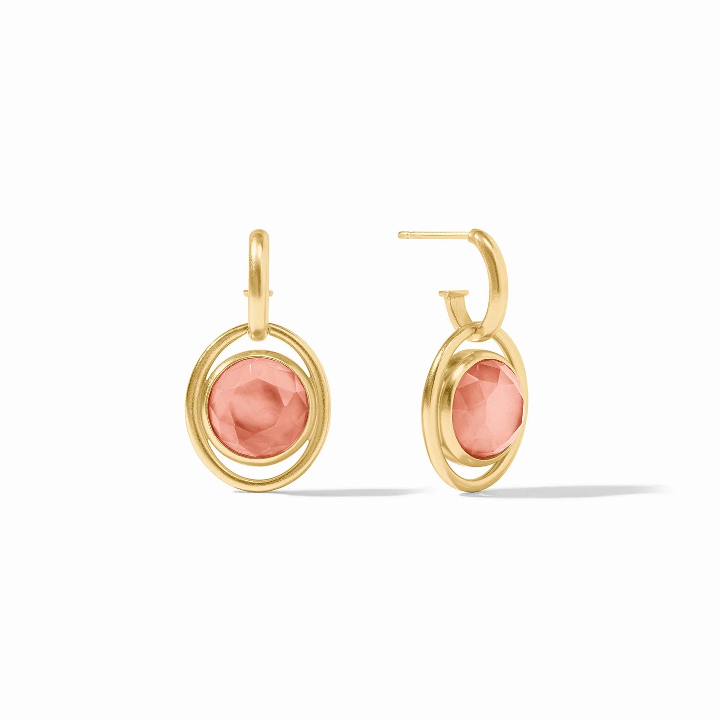 Julie Vos Laguna Hoop & Charm Earring - La Petite Maison
