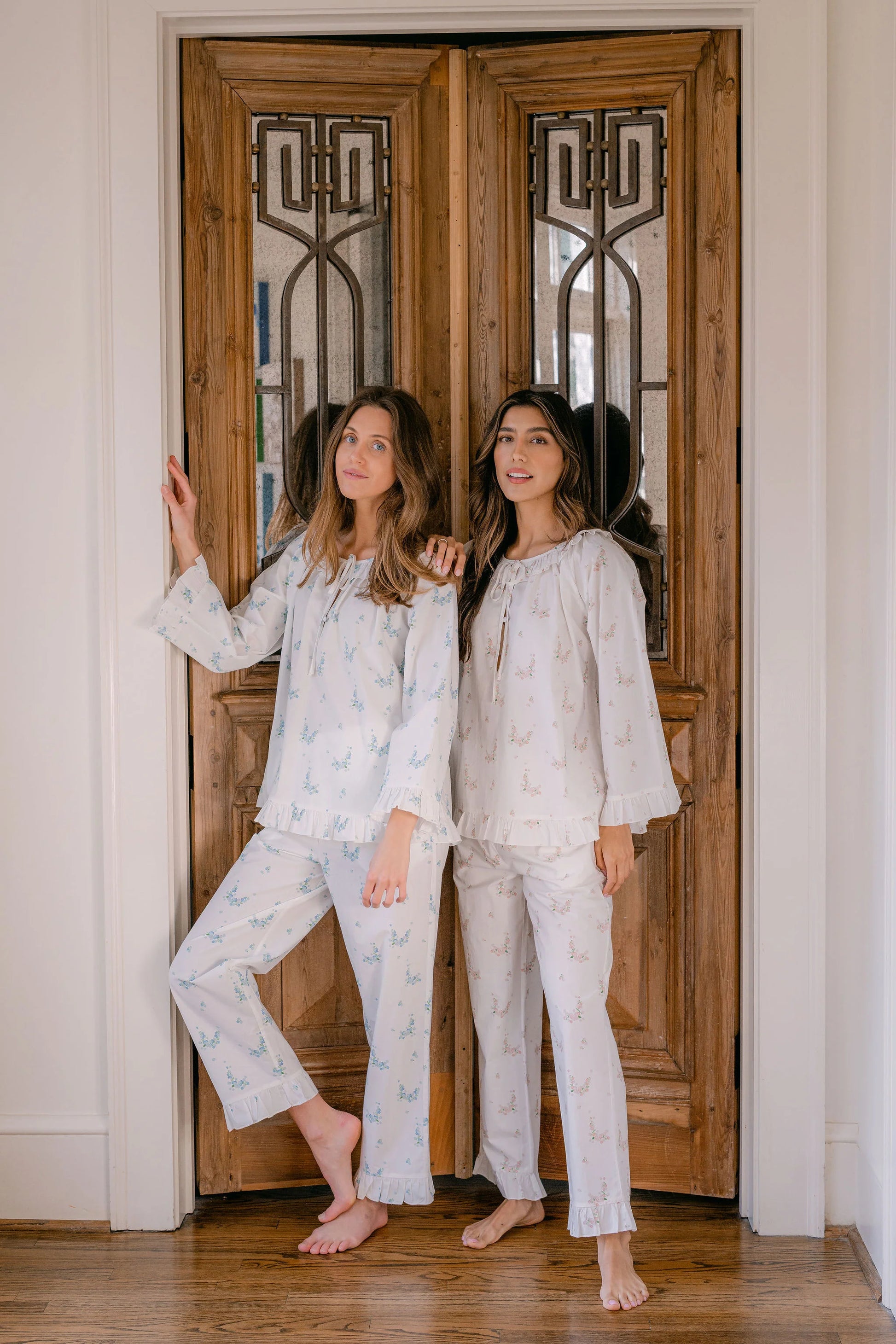 Lenora Lucy Ruffle Long Pajamas