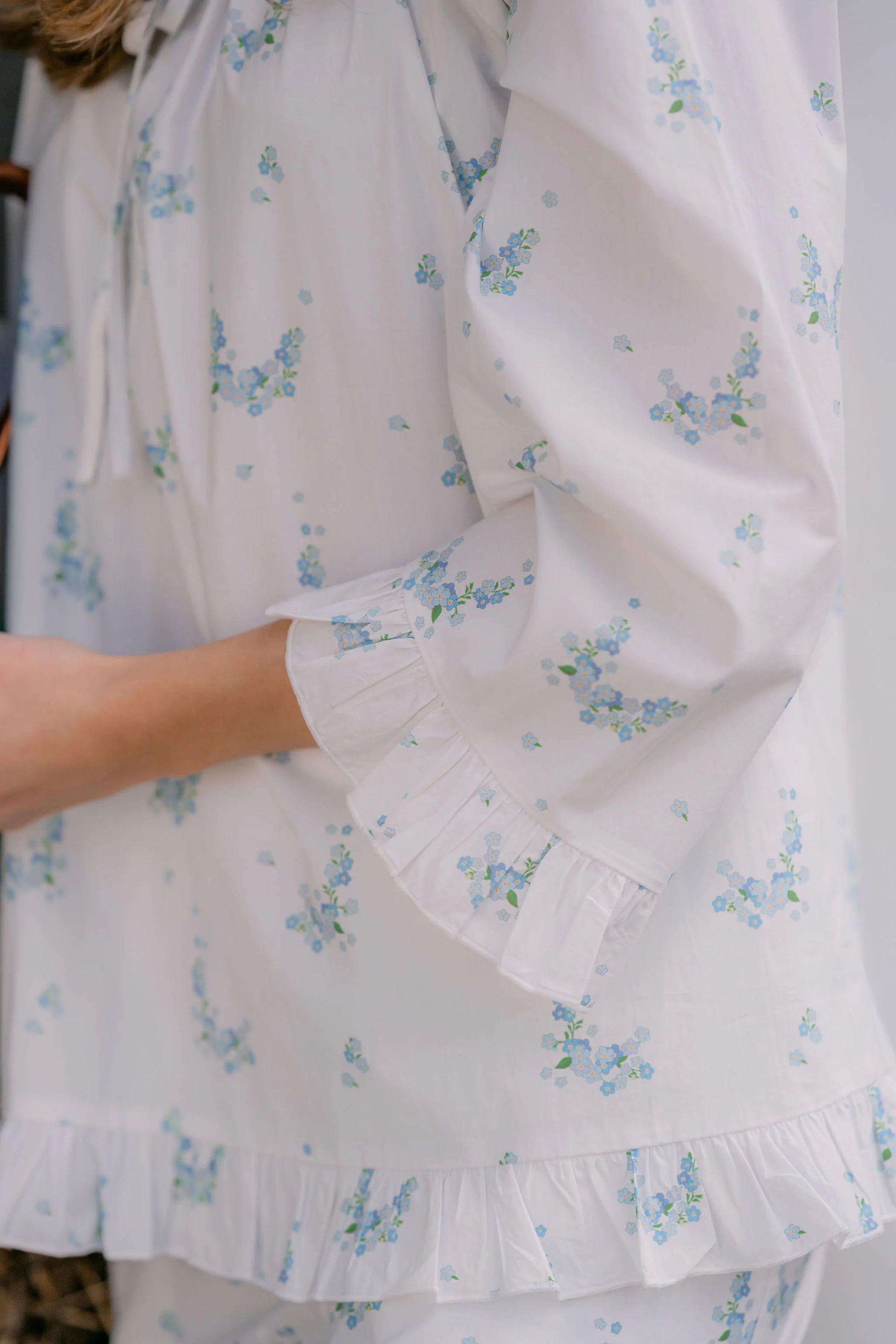 Lenora Lucy Ruffle Long Pajamas