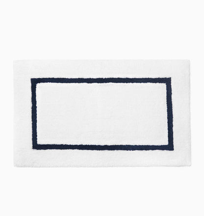 Sferra Lindo Bath Rug - Navy, La Petite Maison