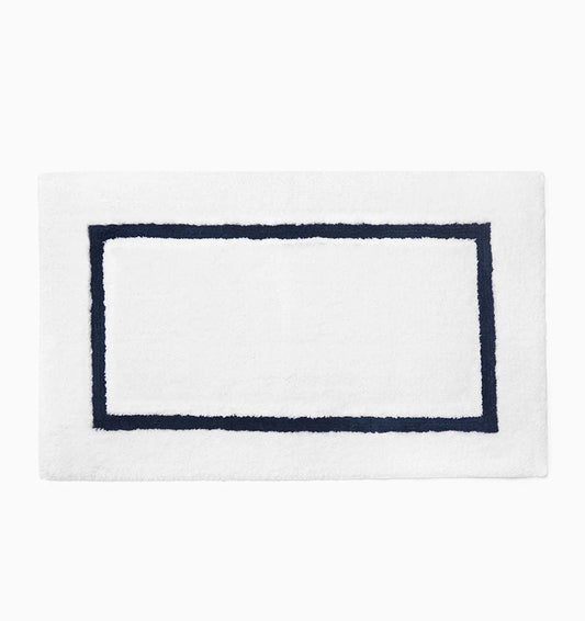 Sferra Lindo Bath Rug - Navy, La Petite Maison