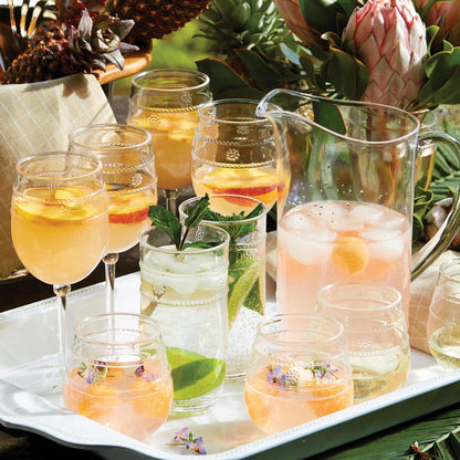 Juliska Isabella Acrylic Stemless Wine Glass